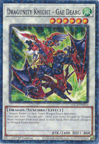 Dragunity Knight - Gae Dearg (Duel Terminal) [HAC1-EN163] Commun 