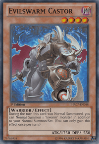Evilswarm Castor [HA07-EN048] Super Rare - POKÉ JEUX