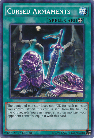 Cursed Armaments [BP03-EN169] Common - POKÉ JEUX