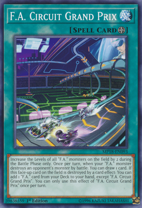 F.A. Circuit Grand Prix [MP18-EN093] Common - POKÉ JEUX