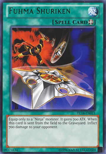 Fuhma Shuriken (Green) [DL14-EN011] Rare - POKÉ JEUX