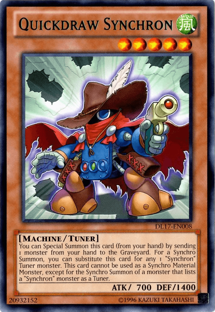 Quickdraw Synchron (Green) [DL17-EN008] Rare - POKÉ JEUX