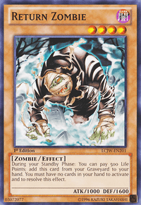 Return Zombie [LCJW-EN201] Common - POKÉ JEUX
