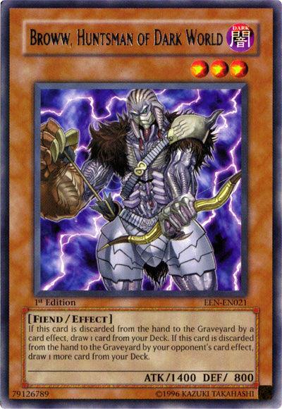 Broww, Huntsman of Dark World [EEN-EN021] Rare - POKÉ JEUX