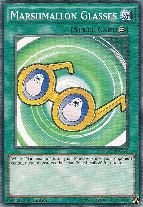 Marshmallon Glasses [YGLD-ENC35] Common - POKÉ JEUX