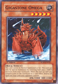 Gigastone Omega [RGBT-EN032] Common - POKÉ JEUX