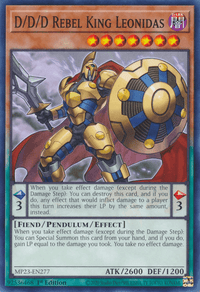 D/D/D Rebel King Leonidas [MP23-EN277] Common - POKÉ JEUX