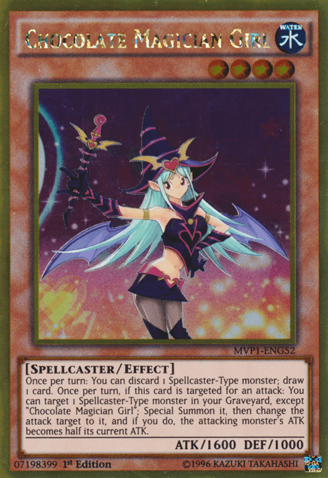 Chocolate Magician Girl [MVP1-ENG52] Gold Rare - POKÉ JEUX