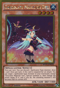 Chocolate Magician Girl [MVP1-ENG52] Gold Rare - POKÉ JEUX