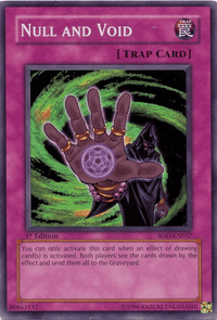 Null and Void [SOD-EN057] Super Rare - POKÉ JEUX