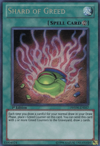 Shard of Greed [PHSW-EN057] Secret Rare - POKÉ JEUX