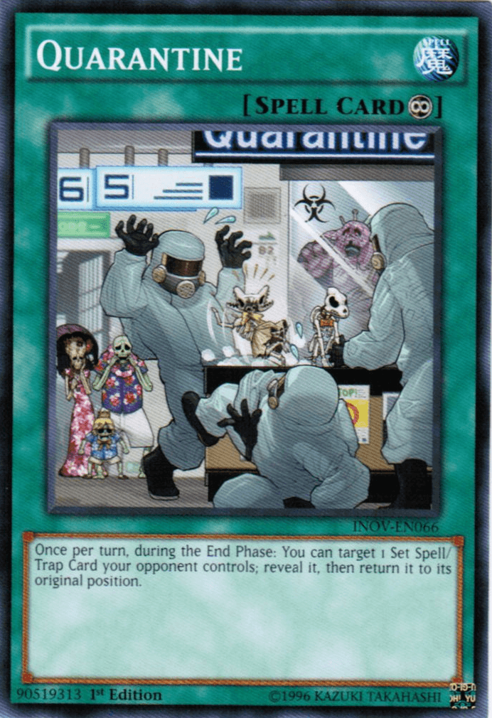 Quarantine [INOV-EN066] Common - POKÉ JEUX