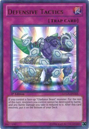 Defensive Tactics [LCGX-EN265] Ultra Rare - POKÉ JEUX