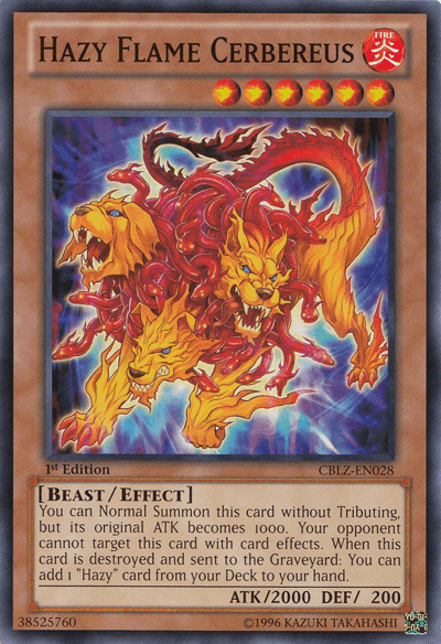 Hazy Flame Cerbereus [CBLZ-EN028] Common - POKÉ JEUX