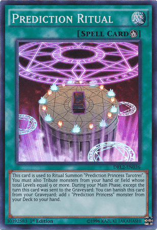 Prediction Ritual [DRL2-EN036] Super Rare - POKÉ JEUX