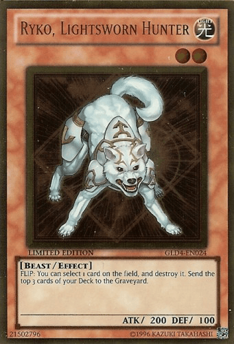 Ryko, Lightsworn Hunter [GLD4-EN024] Gold Rare - POKÉ JEUX