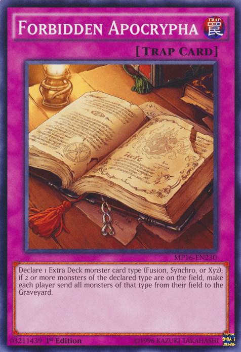 Forbidden Apocrypha [MP16-EN230] Common - POKÉ JEUX