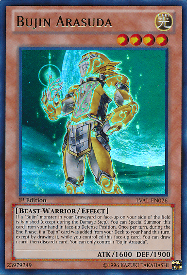 Bujin Arasuda [LVAL-EN026] Ultra Rare - POKÉ JEUX