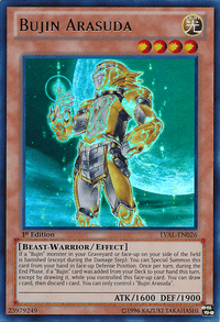 Bujin Arasuda [LVAL-EN026] Ultra Rare - POKÉ JEUX