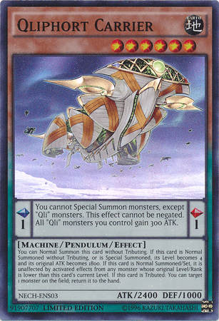 Qliphort Carrier (SE) [NECH-ENS03] Super Rare - POKÉ JEUX