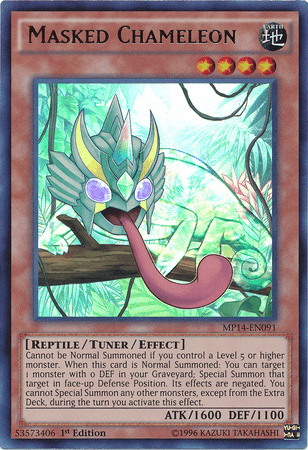 Masked Chameleon [MP14-EN091] Ultra Rare - POKÉ JEUX