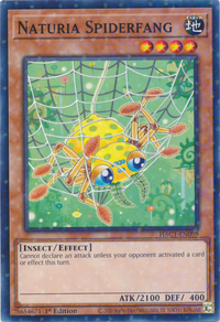 Naturia Spiderfang (Duel Terminal) [HAC1-EN098] Commun 