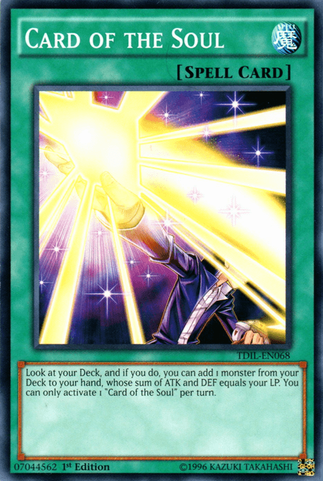 Card of the Soul [TDIL-EN068] Common - POKÉ JEUX
