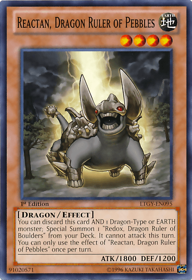 Reactan, Dragon Ruler of Pebbles [LTGY-EN095] Common - POKÉ JEUX