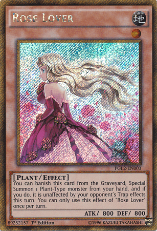 Rose Lover [PGL2-EN003] Gold Secret Rare - POKÉ JEUX