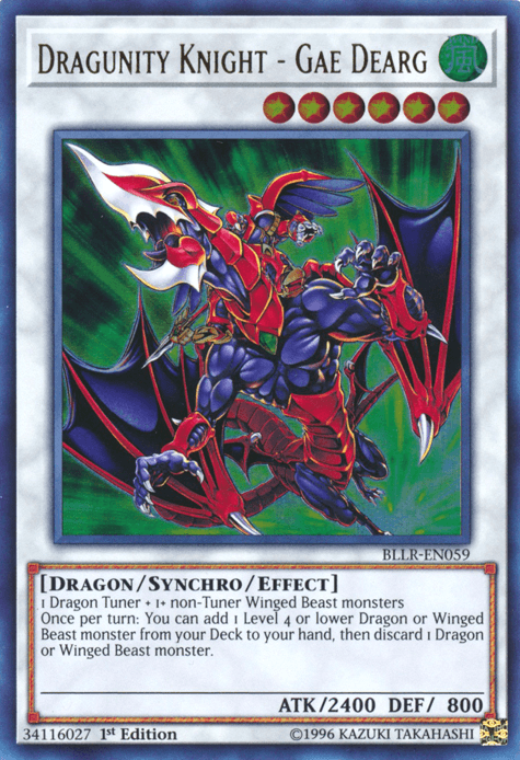 Dragunity Knight - Gae Dearg [BLLR-EN059] Ultra Rare - POKÉ JEUX