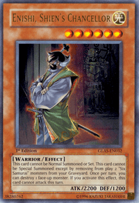 Enishi, Shien's Chancellor [GLAS-EN032] Ultra Rare - POKÉ JEUX