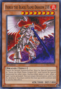 Horus the Black Flame Dragon LV8 [LCYW-EN199] Common - POKÉ JEUX