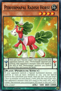 Performapal Radish Horse [TDIL-EN007] Common - POKÉ JEUX