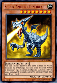 Super-Ancient Dinobeast (Red) [DL17-EN004] Rare - POKÉ JEUX