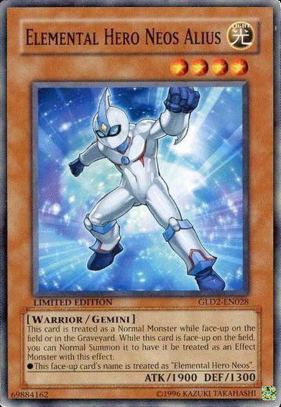 Elemental Hero Neos Alius [GLD2-EN028] Common - POKÉ JEUX