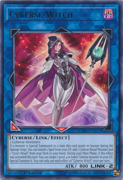 Cyberse Witch [CYHO-EN035] Rare - POKÉ JEUX