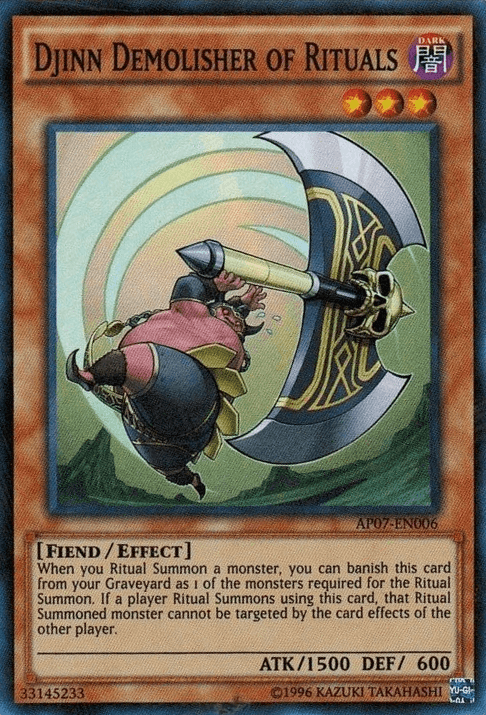 Djinn Demolisher of Rituals [AP07-EN006] Super Rare - POKÉ JEUX