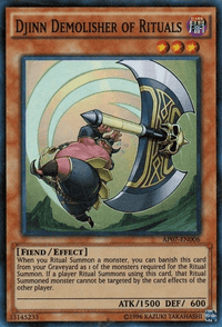 Djinn Demolisher of Rituals [AP07-EN006] Super Rare - POKÉ JEUX