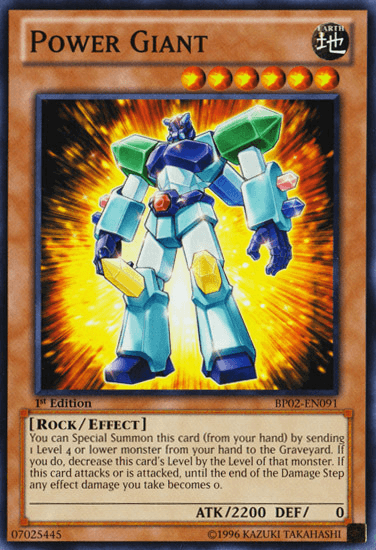Power Giant [BP02-EN091] Mosaic Rare - POKÉ JEUX