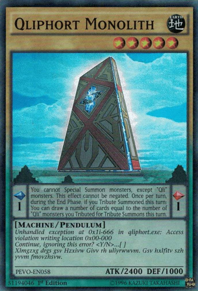 Qliphort Monolith [PEVO-EN058] Super Rare - POKÉ JEUX