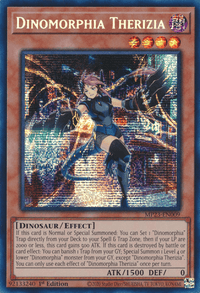 Dinomorphia Therizia [MP23-EN009] Prismatic Secret Rare - POKÉ JEUX