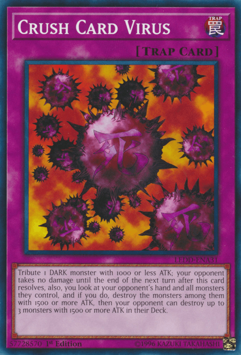 Crush Card Virus [LEDD-ENA31] Common - POKÉ JEUX