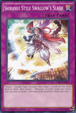 Shiranui Style Swallow's Slash [BOSH-EN075] Common - POKÉ JEUX