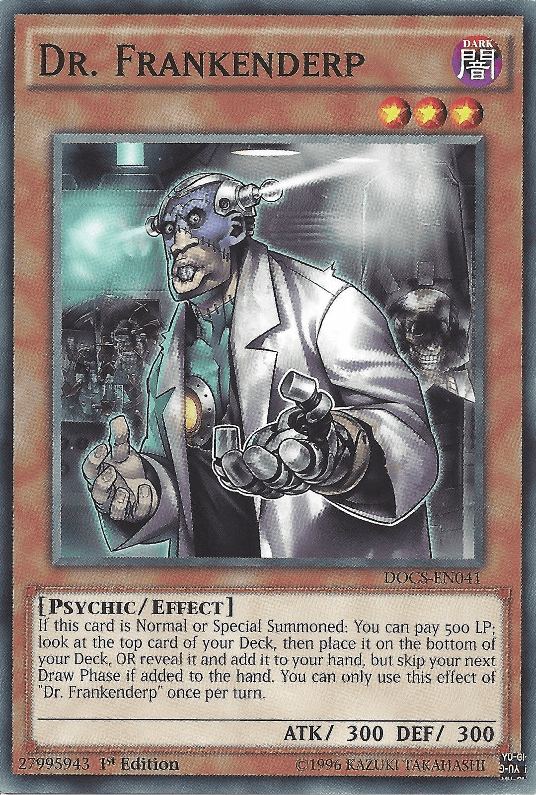 Dr. Frankenderp [DOCS-EN041] Short Print - POKÉ JEUX