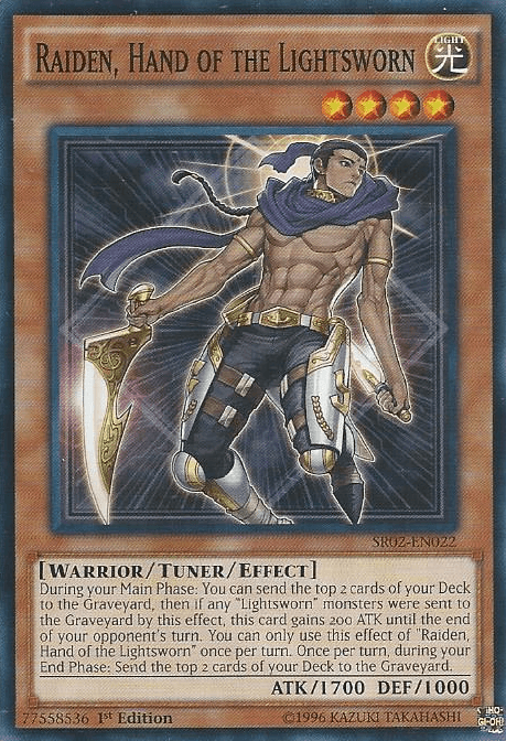 Raiden, Hand of the Lightsworn [SR02-EN022] Common - POKÉ JEUX