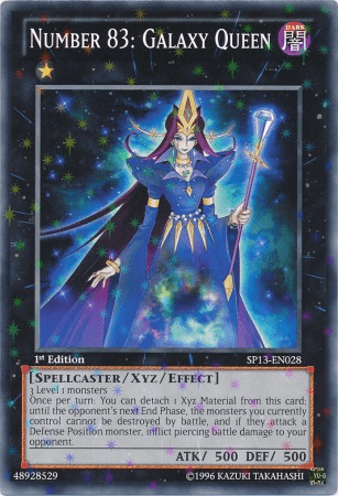 Number 83: Galaxy Queen [SP13-EN028] Starfoil Rare - POKÉ JEUX