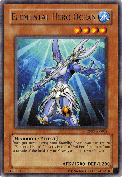Elemental Hero Ocean [CP07-EN006] Rare - POKÉ JEUX
