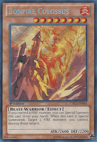 Bonfire Colossus [CBLZ-EN084] Secret Rare - POKÉ JEUX