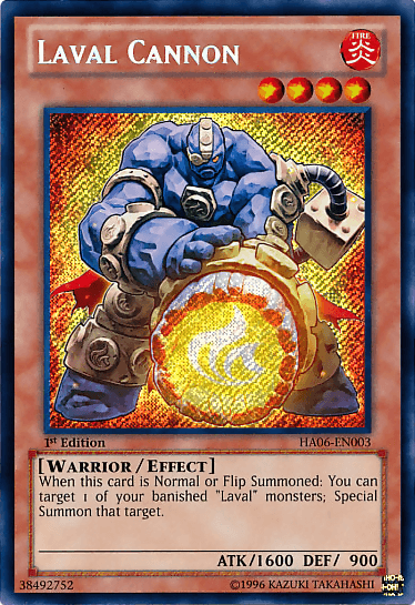 Laval Cannon [HA06-EN003] Secret Rare - POKÉ JEUX