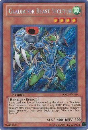 Gladiator Beast Secutor [LCGX-EN240] Secret Rare - POKÉ JEUX